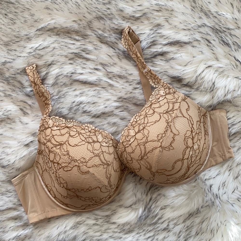 Cacique Lace Embroidery Lined Demi